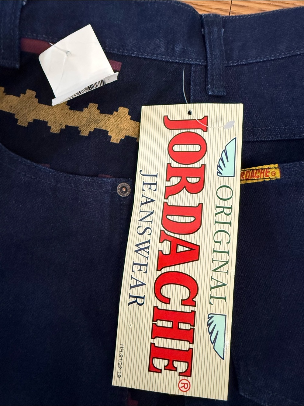 VTG Jordache 2 pc Very Rare Western Shirt & Pants, Original Tags Pearl Snaps - Picture 16 of 16